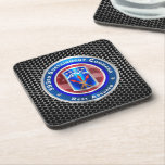 Dessous-de-verre 593rd Sustainment Command “Rest Assured”<br><div class="desc">Display your pride for the 593rd Sustainment Command “Rest Assured”! Very unique design gift for anyone looking for that one of a kind special gift. This uniquely designed Custom Designed Artwork makes a wonderful gift for your Favorite Soldier! The 593rd Sustainment Brigade “Rest Assured” is a critical part of the...</div>