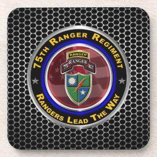 Dessous-de-verre 75e Ranger Régiment "Rangers Lead the Way"