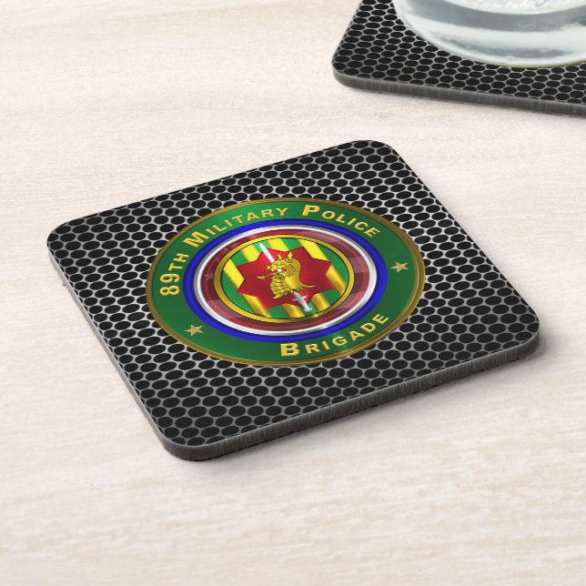 Dessous-de-verre 89e brigade de la police militaire (Côté gauche)