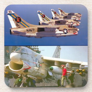 DESSOUS-DE-VERRE A-7 CORSAIR II