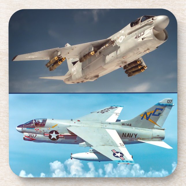 DESSOUS-DE-VERRE A-7 CORSAIR II (Devant)