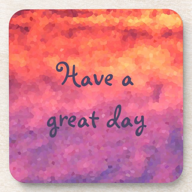 Dessous de verre à café Mug, abstrait, moderne, co (Devant)