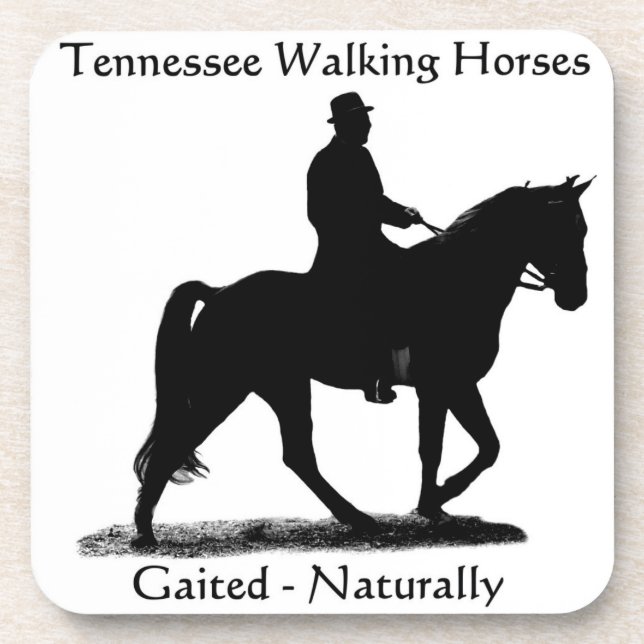Dessous de verre à cheval du Tennessee (Devant)