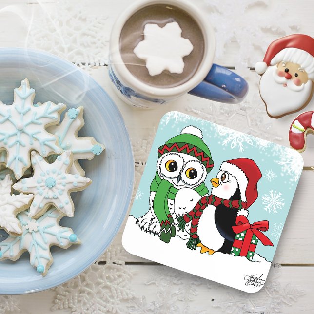 Dessous-de-verre A Christmas Friendship (Créateur téléchargé)