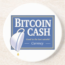 Dessous de verre à dernier Satoshi d'argent