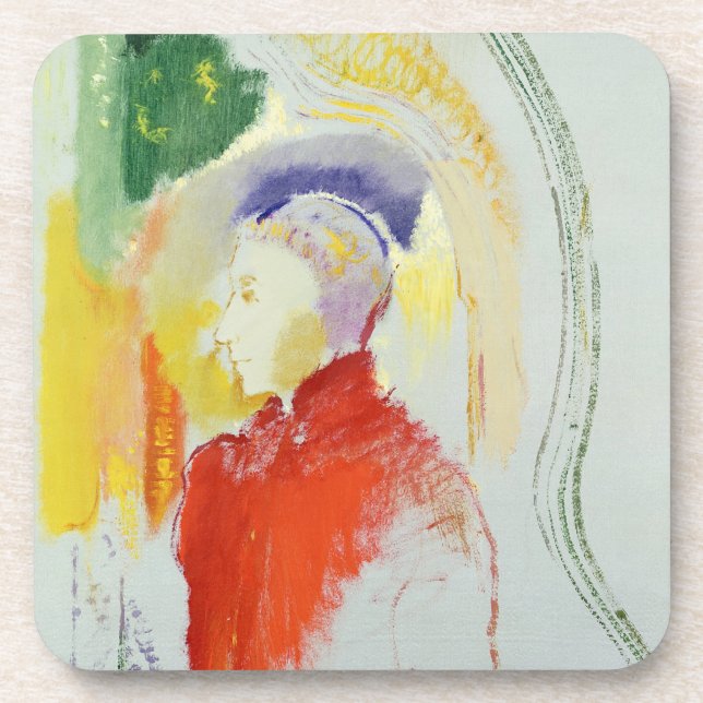 Dessous-de-verre A Figure (avec papier) (Devant)