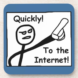 Dessous-de-verre À Internet