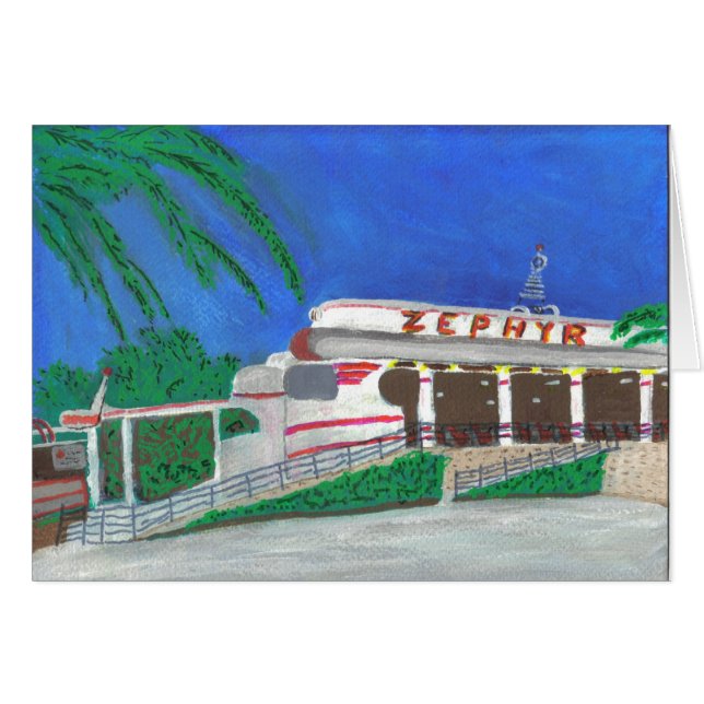 Dessous de verre à rouleaux Zephyr à la plage (Devant horizontal)