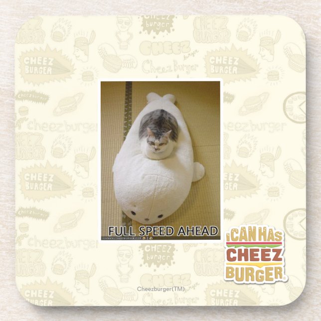 Dessous-de-verre À toute vitesse en avant (Devant)