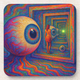 Dessous-de-verre "A travers le prisme de la vue"