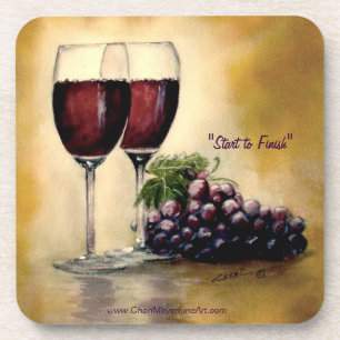 Dessous de verre à vin