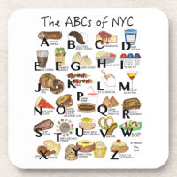 ABC de NYC Iconic New York City Foods Alphabet