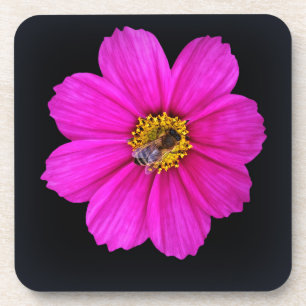 Dessous-de-verre abeille qui travaille dur