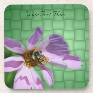 Dessous-de-verre Abeille Sur Cosmos Flower Art Nature Dessous de ve