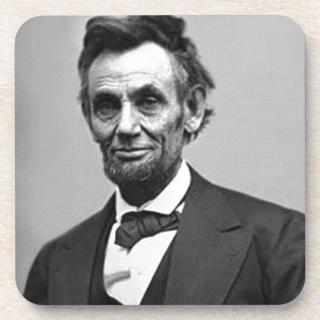 Dessous-de-verre Abraham Lincoln (Devant)