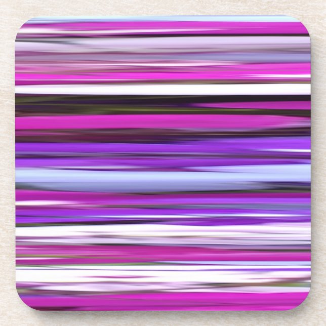Dessous-de-verre Abstrait #2 : Flou pourpre (Devant)