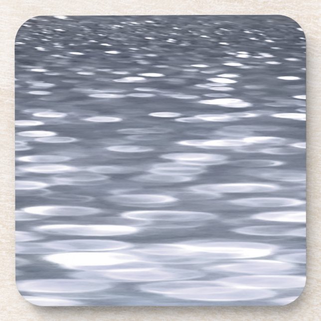 Dessous-de-verre Abstrait #3 : Chimeur de gunmetal (Devant)