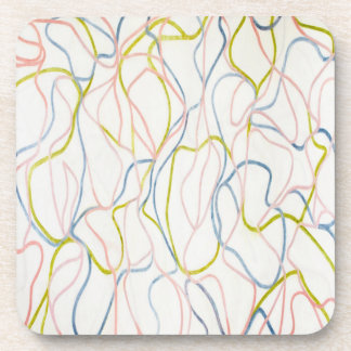 Dessous de verre Abstrait en plastique dur Whimsy