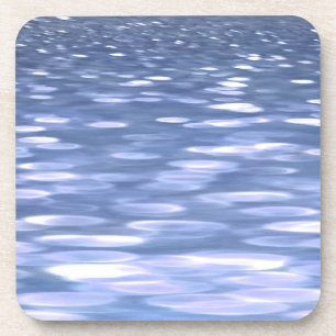 Dessous-de-verre Abstrait n° 3 : Brillant bleu poudre