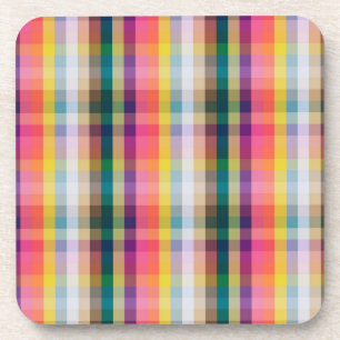 Dessous-de-verre Abstrait Scottish Plaid