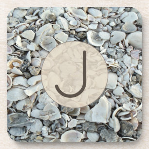 Dessous-de-verre Accent initial coquillages côtiers
