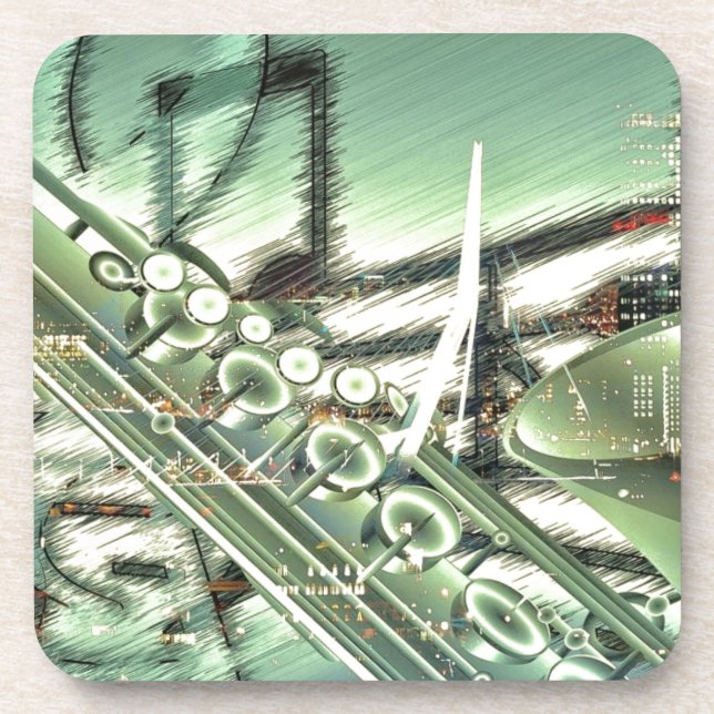 Dessous-de-verre Accessoires design de musique saxophone - personna (Devant)