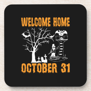 Dessous-de-verre Accueil Halloween Accueil Octobre Anniversaire