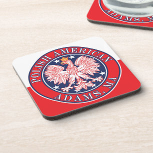 Dessous-de-verre Adams Massachusetts polonais