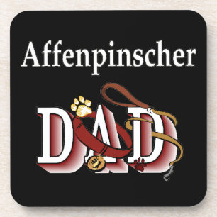 Dessous-de-verre Affenpinscher Papa