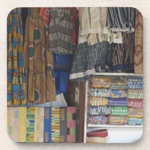 Dessous-de-verre Afrique, Ghana, Accra. Textile et artisanat d'Accr