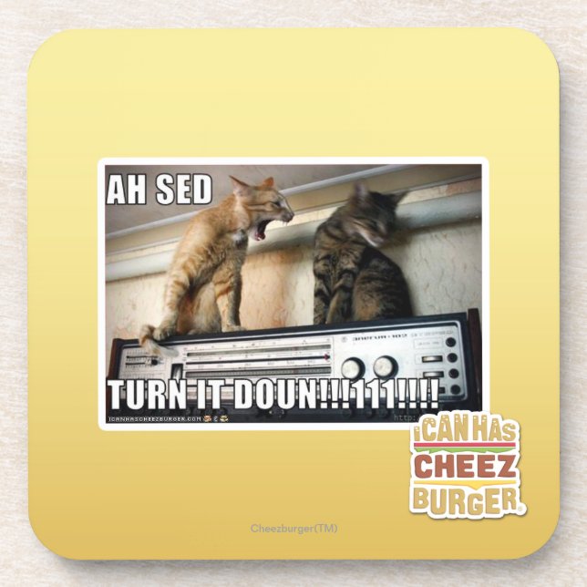 Dessous-de-verre Ah tour de Sed il vers le bas ! ! (Devant)