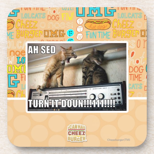 Dessous-de-verre Ah tour de Sed il vers le bas ! ! (Devant)