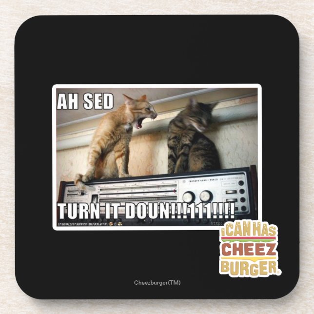 Dessous-de-verre Ah tour de Sed il vers le bas ! ! (Devant)