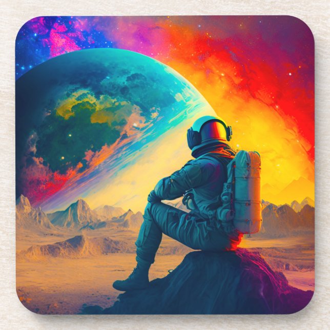 Dessous-de-verre Ai Astronaut (Devant)