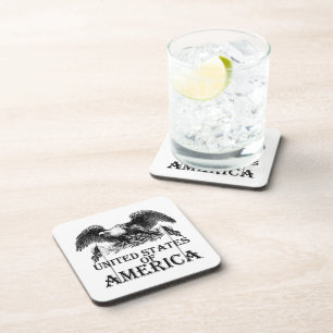 Dessous-de-verre Aigle de guerre vintage