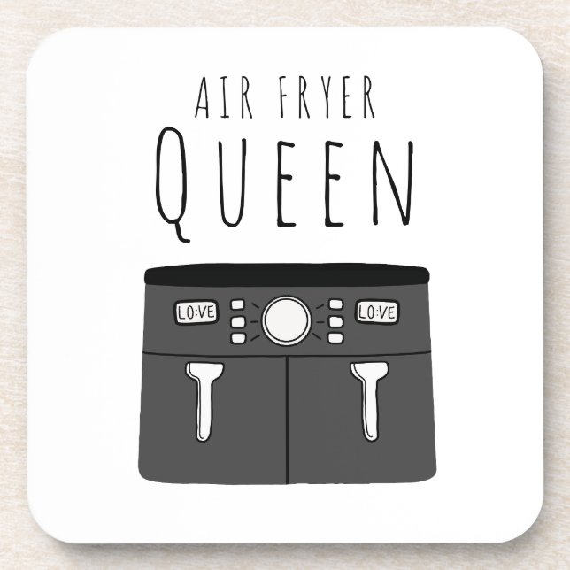 Dessous-de-verre Air Fryer Queen (Devant)