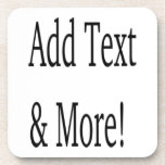 Dessous-de-verre Ajouter du texte et plus ! Customisez votre propre<br><div class="desc">Customisez avec vos propres designs personnalisés,  citations,  textes et bien plus encore. Choisissez également parmi les modèles préfabriqués,  de nombreuses catégories différentes aussi.</div>