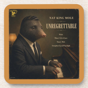 Dessous-de-verre Album Nat King Mole : une parodie