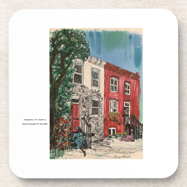 Dessous-de-verre Alexandrie, Virginie (Devant)