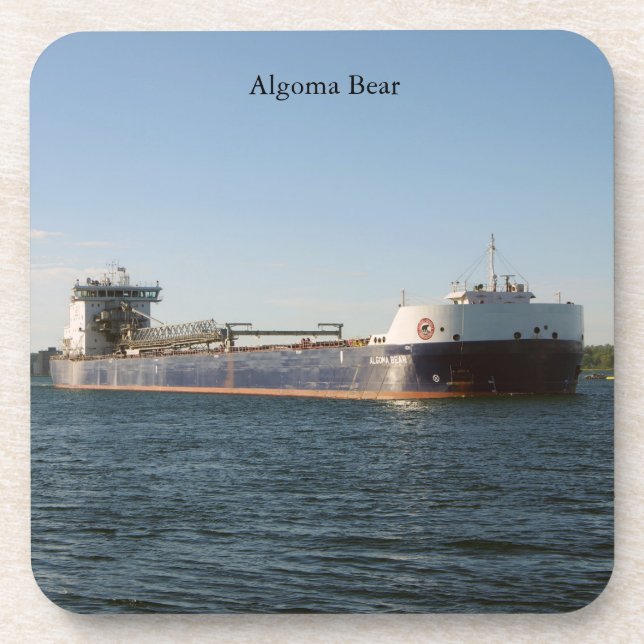 Dessous-de-verre Algoma Bear coaster (Devant)