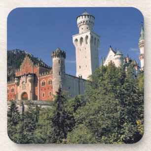 Dessous-de-verre Allemagne, Bavière, Château de Neuschwanstein.