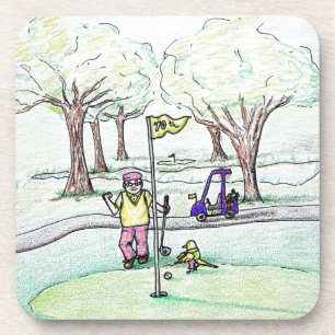 Dessous-de-verre Aller pour une Birdie