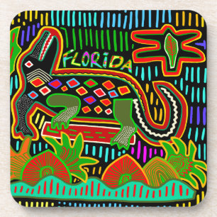 Dessous-de-verre Alligator de Floride - Critters d'ouragan