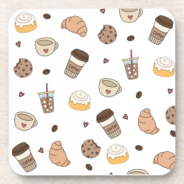 Dessous-de-verre Almofada decorativa coffee lovers  (Devant)