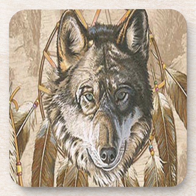 Dessous de verre amérindiens (Devant)