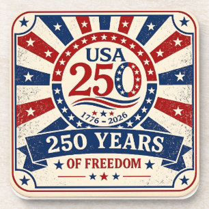 Dessous-de-verre Amérique Vintage 250 Tapisserie Patriotique USA