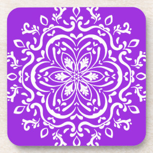 Dessous-de-verre Amethyst Mandala