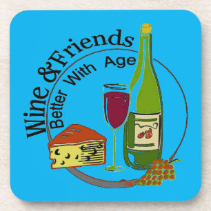 Dessous de verre Amis & Vin