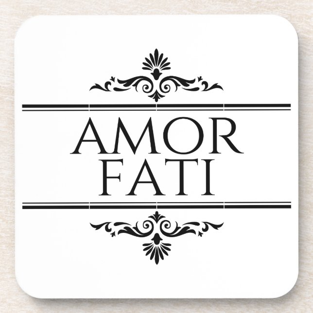 Dessous-de-verre Amor Fati (Devant)