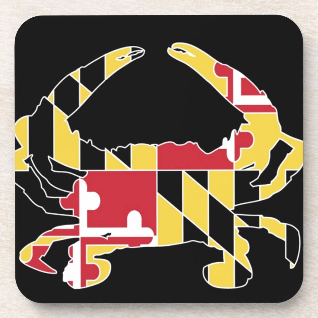Dessous-de-verre Amour le Maryland (Devant)